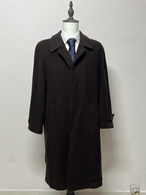 Petrelli Cappotti Uomo Marrone in Cashmere – Taglia 50