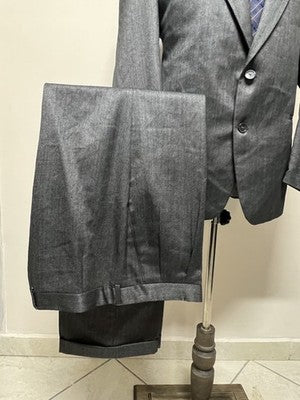 Green Abito Uomo Grigio in Lana – Taglia 54