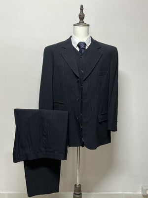 Madejra Abito Uomo Blu navy in Lana – Taglia 50