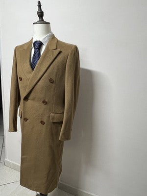 Simonacci Cappotti Uomo Beige in Cashmere – Taglia 44