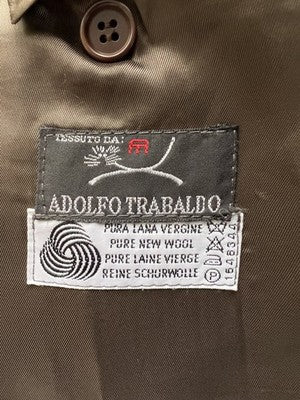 Adolfo Trabaldò Abito Uomo Viola in Lana – Taglia 50