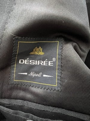 Dèsirèe Abito Uomo Nero in Lana – Taglia 58