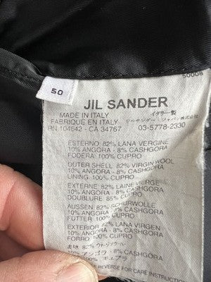 Jil Sandler Cappotti Uomo Blu navy in Lana – Taglia 50