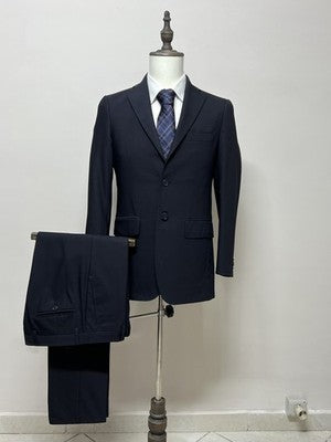 Boggi Milano Abito Uomo Azzurro in 98% lana, 2% elastan; fodera 100% viscosa – Taglia 46