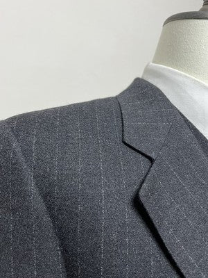 Luca D'Altieri Abito Uomo Grigio antracite Gessato – Taglia 50