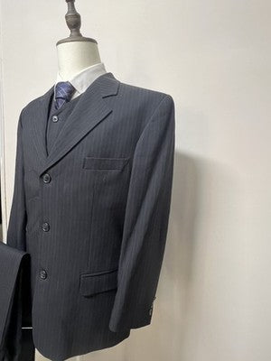 Madejra Abito Uomo Blu navy in Lana – Taglia 50