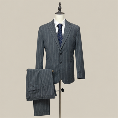 Tomacelli Abito Uomo Grigio in Lana – Taglia 50