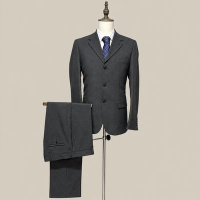 United Of Colors Benetton Abito Uomo Grigio in Lana – Taglia 46