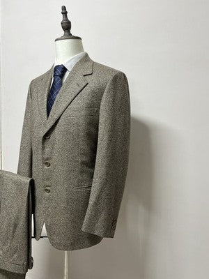 Per Spalli Abito Uomo Grigio chiaro in 100% lana; fodera 100% cupro – Taglia 52