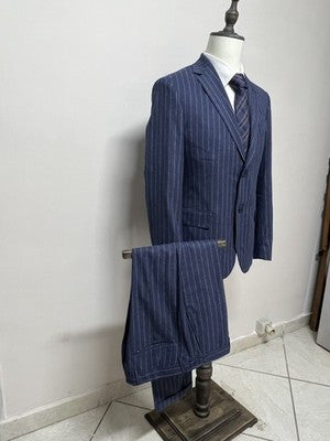DanJhon Abito Uomo Blu – Taglia 48