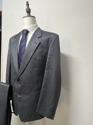Green Abito Uomo Grigio in Lana – Taglia 54