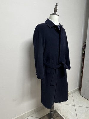 Armando Confezioni Cappotti Uomo Blu navy in Cashmere – Taglia 46