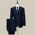 Vitale Barberis Canonico Abito Uomo Blu Navy in Lana – Taglia 54