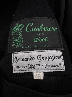 Armando Confezioni Cappotti Uomo Blu navy in Cashmere – Taglia 46