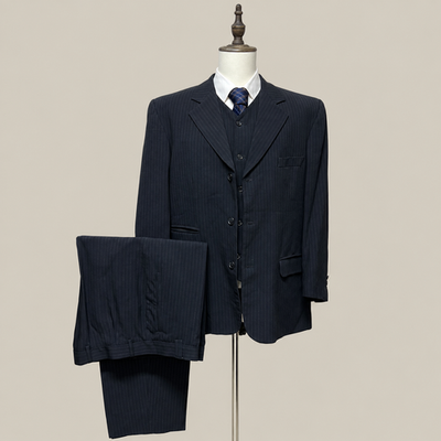 Madejra Abito Uomo Blu navy in Lana – Taglia 50