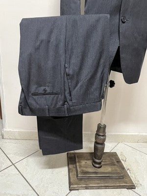 Carnevali Abito Uomo Nero in Lana – Taglia 54