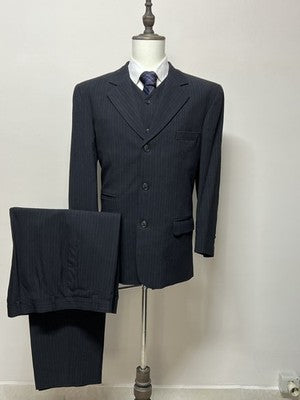 Madejra Abito Uomo Blu navy in Lana – Taglia 50