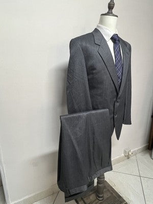 Green Abito Uomo Grigio in Lana – Taglia 54