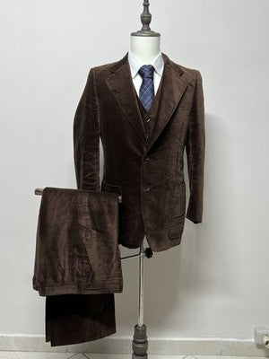 Corneliani Abito Uomo Marrone – Taglia 48