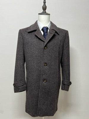 Facis Cappotto Uomo Grigio in Lana – Taglia 50