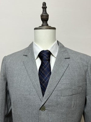 V. Mastrodomenico Abito Uomo Grigio in lana – Taglia 50
