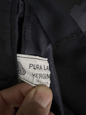 lineasse Abito Uomo Blu navy in Pura lana vergine – Taglia 50