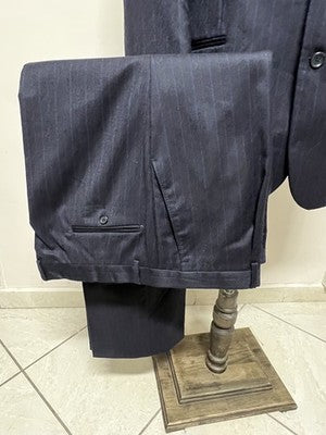 RicHard Abito Uomo Blu Navy in Lana – Taglia 56