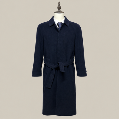 Armando Confezioni Cappotti Uomo Blu navy in Cashmere – Taglia 46