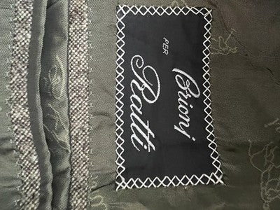 Per Spalli Abito Uomo Grigio chiaro in 100% lana; fodera 100% cupro – Taglia 52