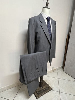 Facis Abito Uomo Grigio in Lana – Taglia 64