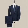 Sartirani Abito Uomo Blu Navy in Lana – Taglia 48