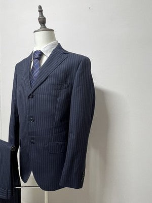 Conbipel Abito Uomo Blu Navy in Lana – Taglia 52